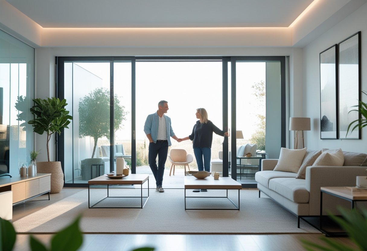 Sådan skaber du et stilfuldt hjem med glasskydedøre og sofaborde